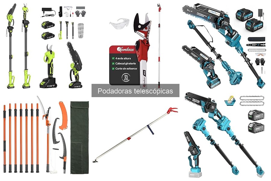 Mejores podadoras telescópicas para jardineros principiantes