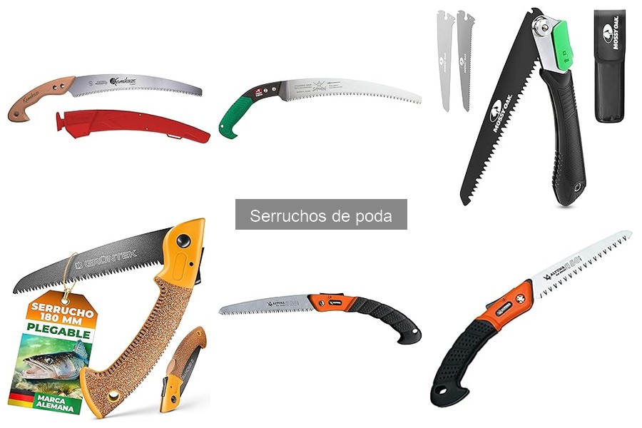 Mejores serruchos de poda recomendados por profesionales
