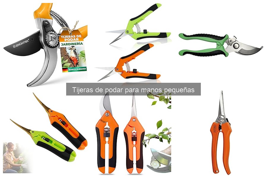 Mejores tijeras de podar para manos pequeñas en 2023