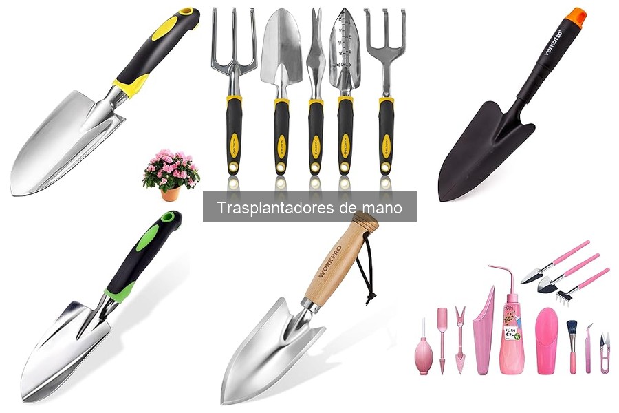 Mejores trasplantadores de mano para jardineros novatos