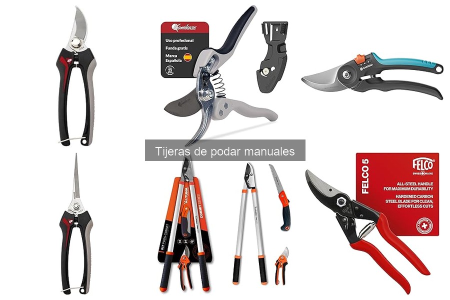 Ofertas y Precios de Tijeras de Podar Manuales en 2023