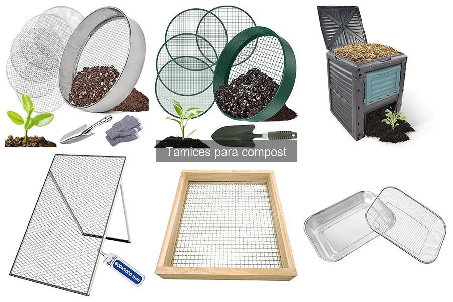 Opiniones de usuarios sobre tamices para compost