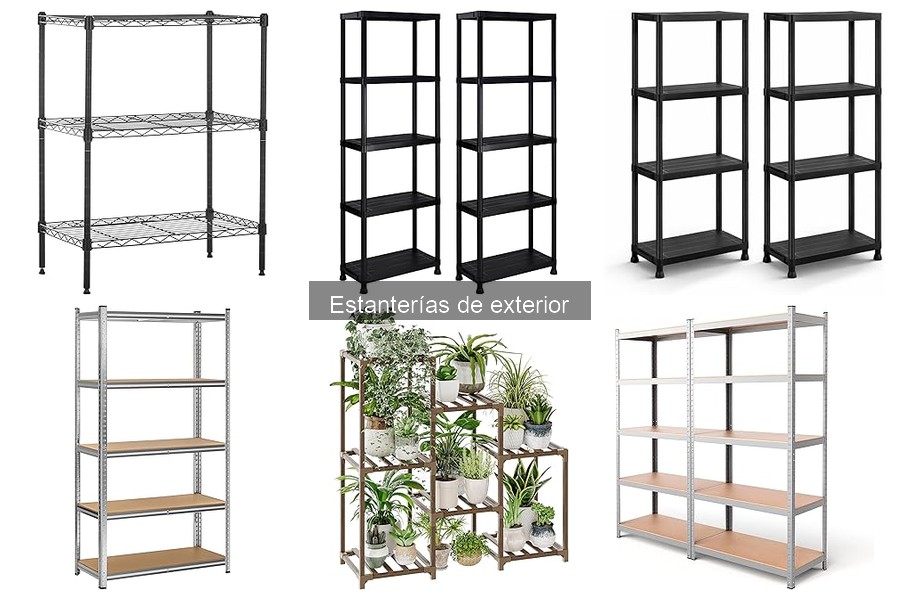 Opiniones sobre estanterías de exterior de Bamworld y EDIESI