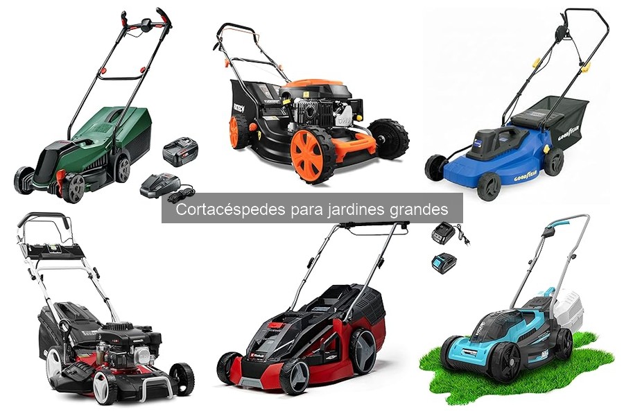 Precio promedio de cortacéspedes para jardines grandes