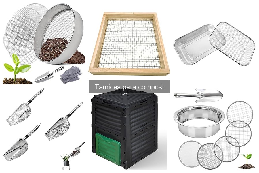 Precio promedio de tamices para compost: guía de compra