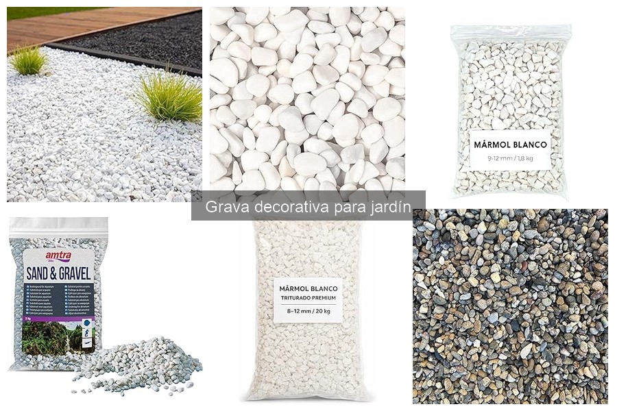 Precios de grava decorativa: factores que influyen