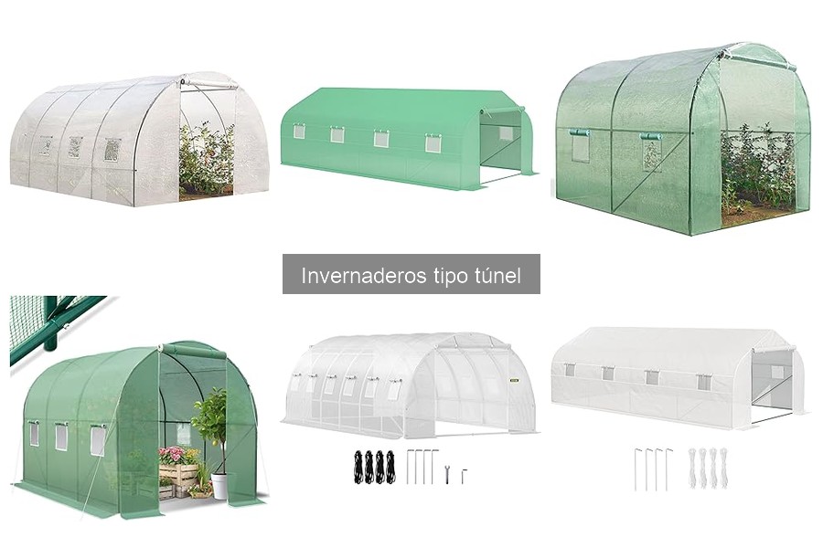 Precios de invernaderos tipo túnel y dónde comprarlos