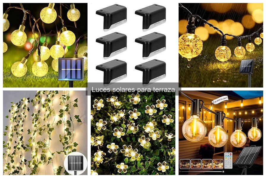 Precios de luces solares para terraza: Todo lo que debes saber