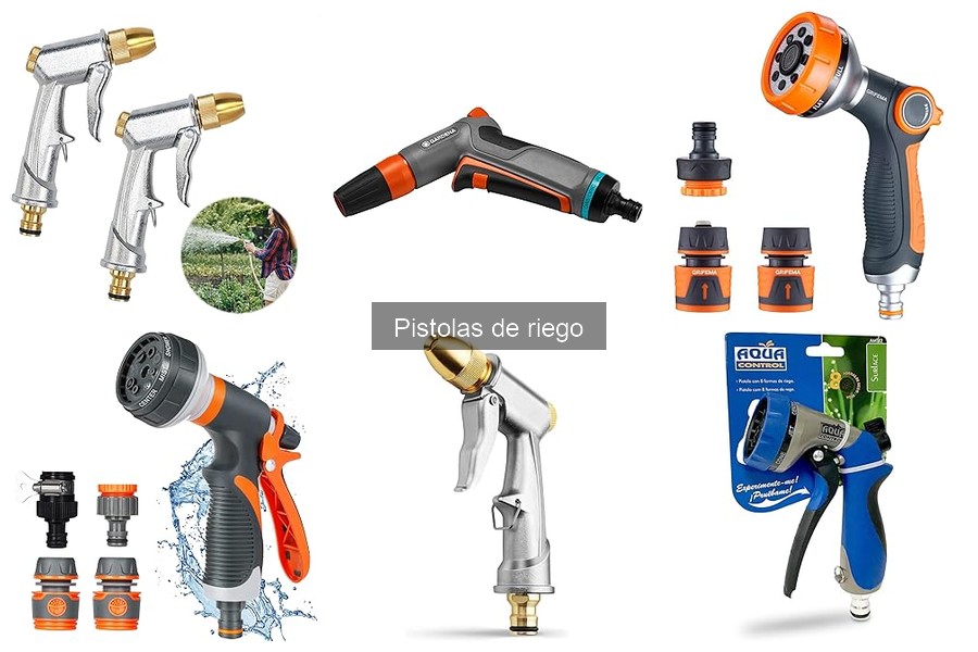 Precios de pistolas de riego: comparación y opciones en 2023