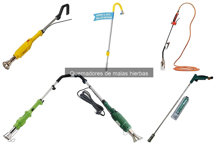 Precios de quemadores de malas hierbas: opciones y comparativas