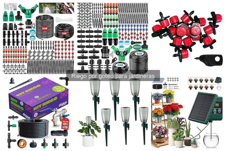 Precios de sistemas de riego por goteo en Amazon