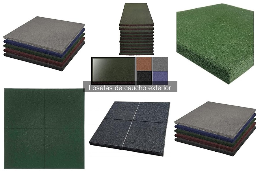 Problemas Comunes al Usar Losetas de Caucho Exterior