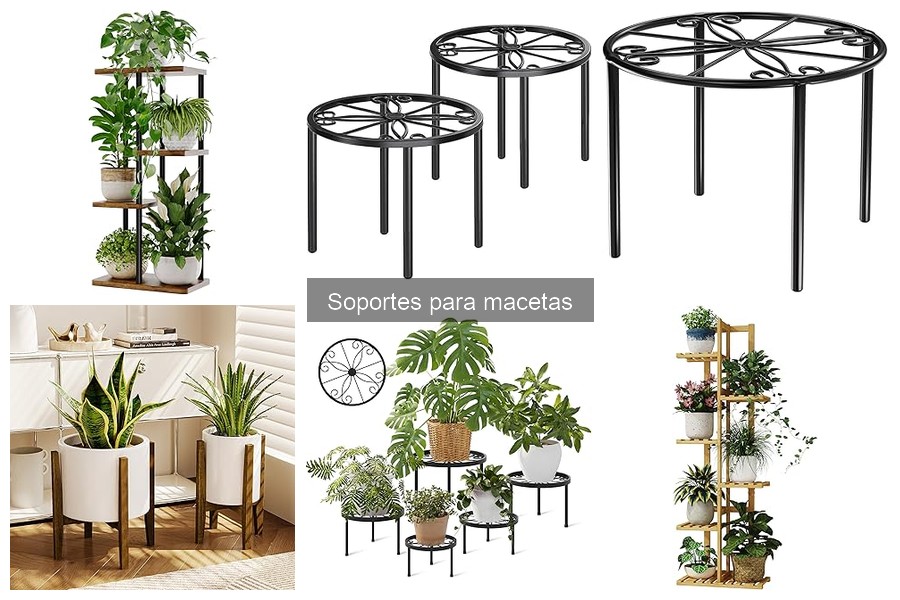 Problemas comunes al usar soportes para macetas