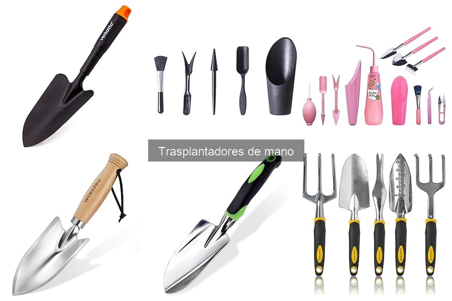 Problemas comunes al usar un trasplantador de mano