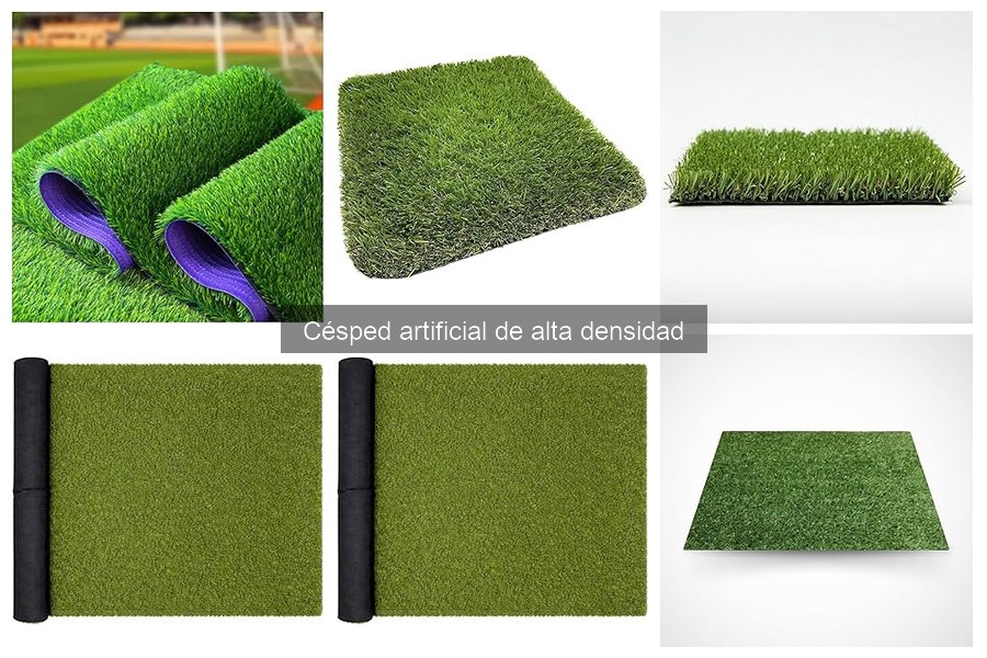 ** Problemas comunes del césped artificial de alta densidad