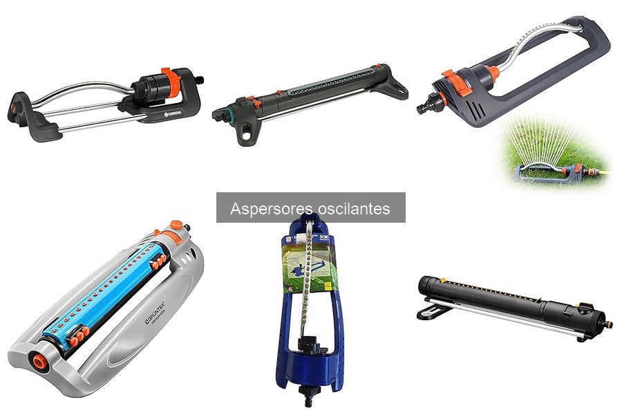 ¿Qué es un aspersor oscilante? Guía y beneficios
