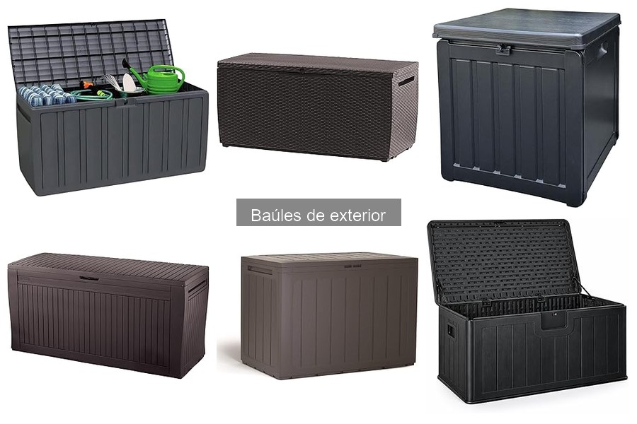 ¿Qué es un baúl de exterior? Características y usos