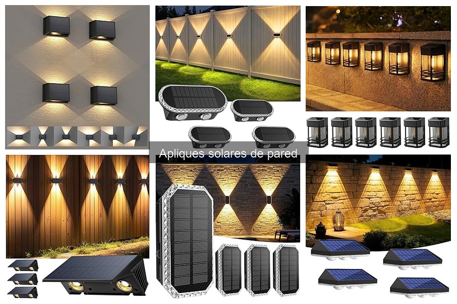 ¿Qué son los apliques solares de pared? Tu guía informativa