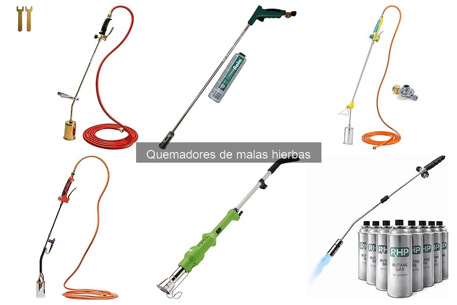 Seguridad de los quemadores de malas hierbas en casa