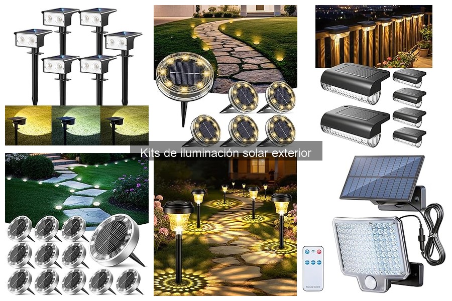 ¿Son adecuados los kits de iluminación solar para tu espacio exterior?