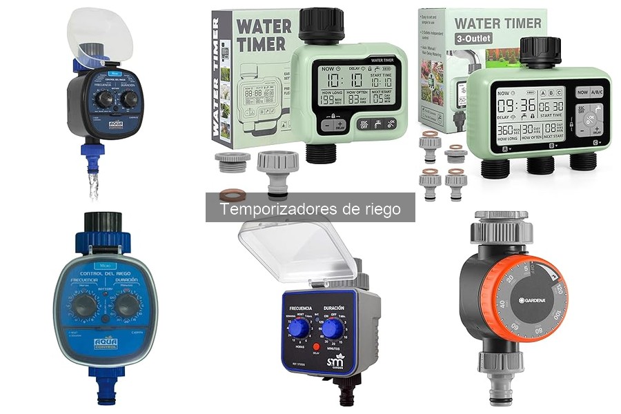 Temporizadores de riego recomendados por expertos