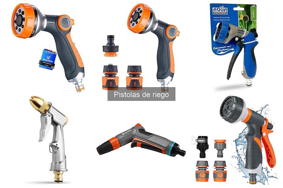 Testimonios sobre pistolas de riego populares para jardín
