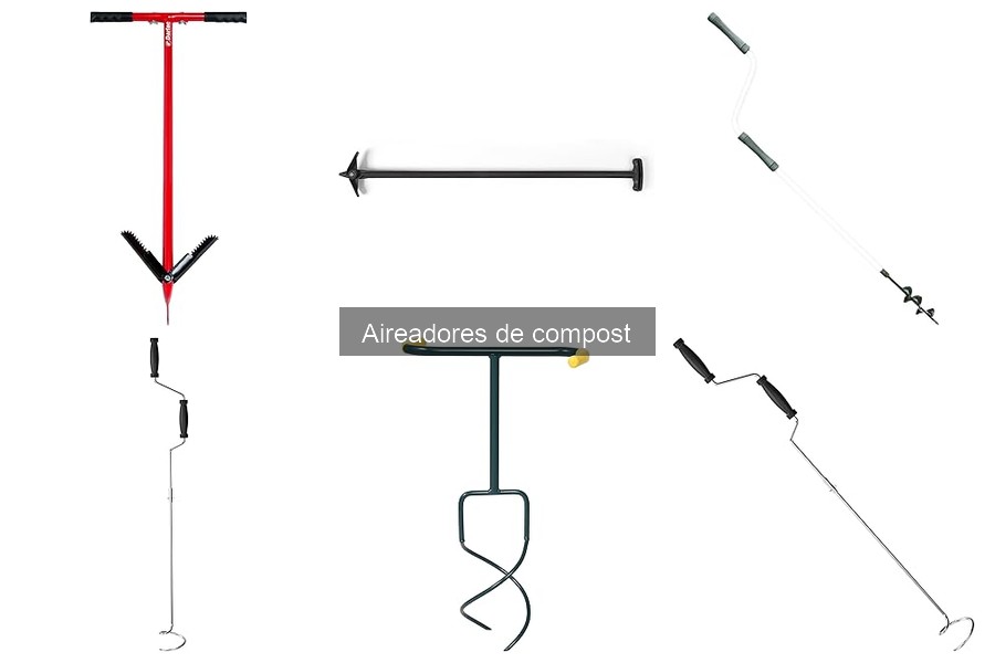 Tipos de aireadores de compost: ¡Elige el mejor para ti!