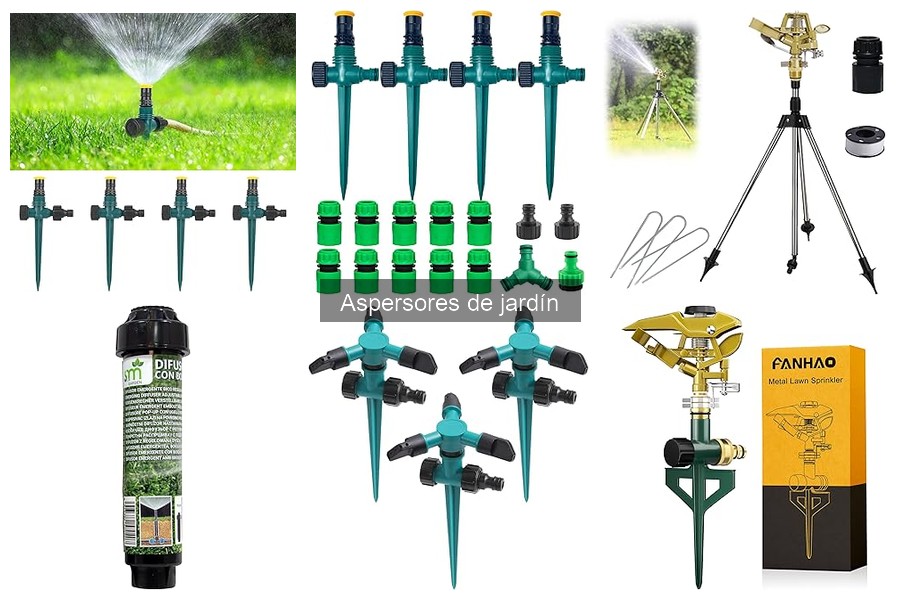 Tipos de Aspersores de Jardín: Guía para Elegir el Mejor