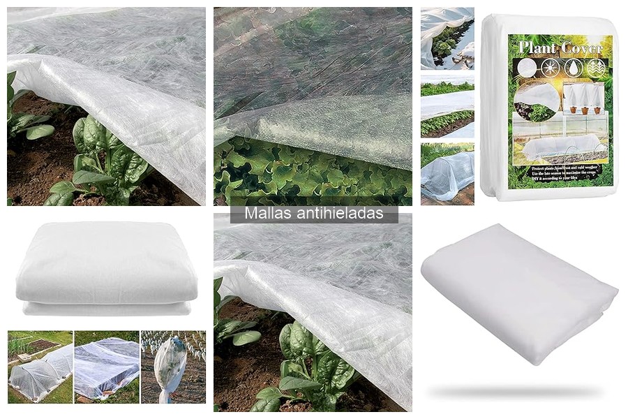 Tipos de mallas antihieladas para proteger tus plantas