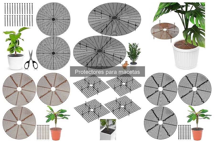 Tipos de protectores para macetas: guía completa para elegir
