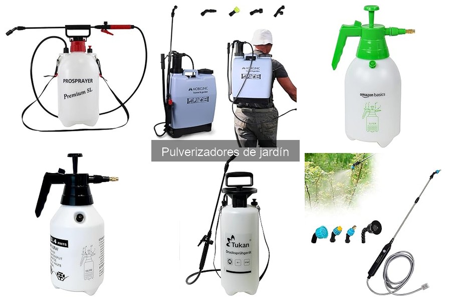Tipos de pulverizadores de jardín: guía completa