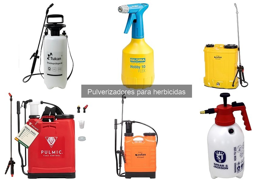 Tipos de pulverizadores para herbicidas: guía y comparación