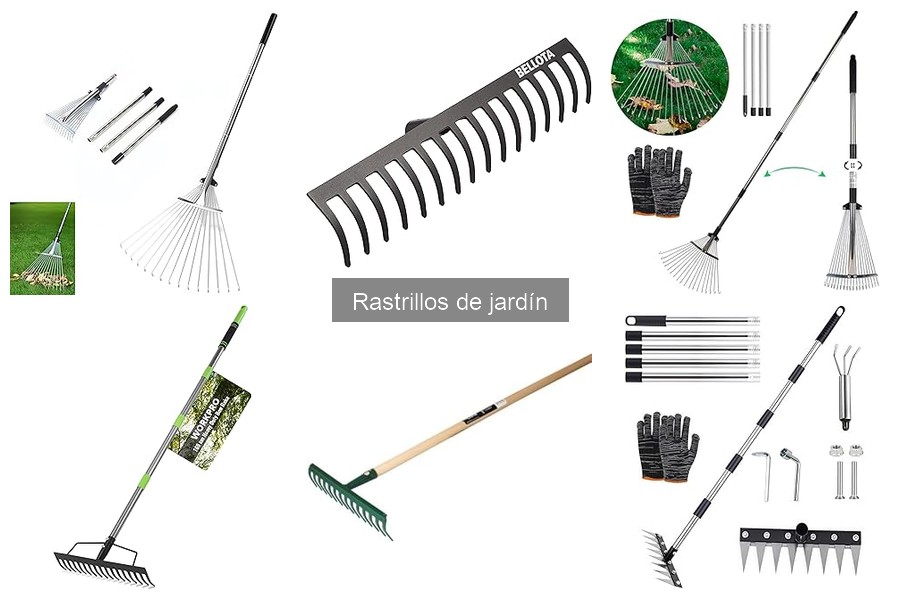 Tipos de rastrillos de jardín y sus usos adecuados