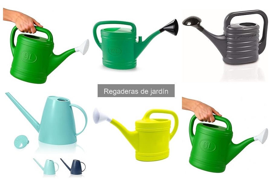 Tipos de regaderas para jardín: ventajas y desventajas