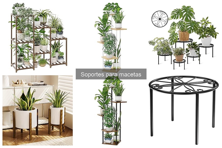 Todo sobre soportes para macetas: usos y tipos