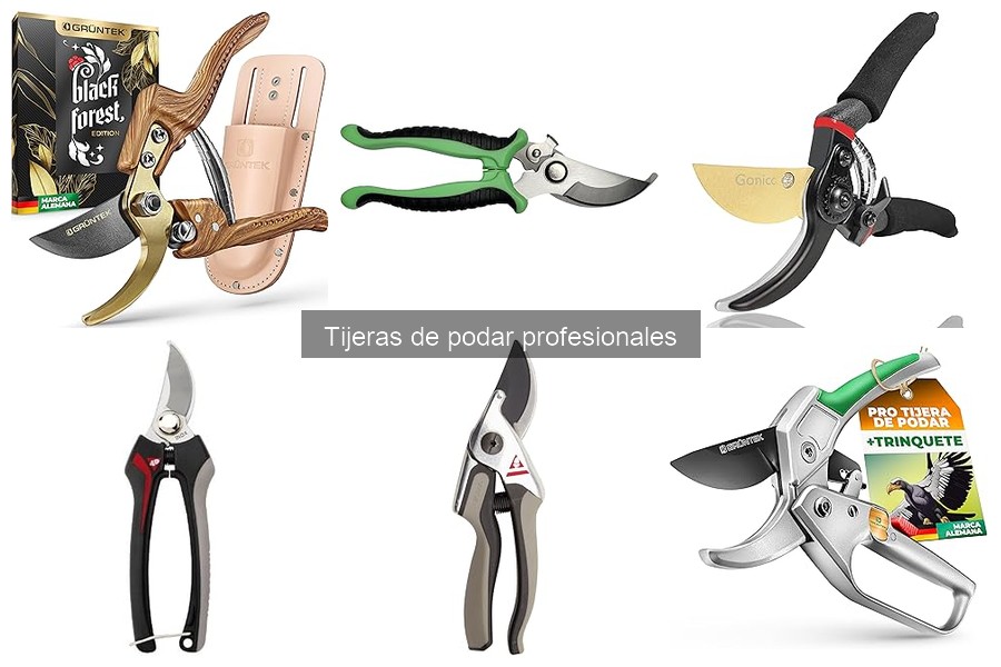 Uso Correcto de Tijeras de Podar Profesionales para Jardinería
