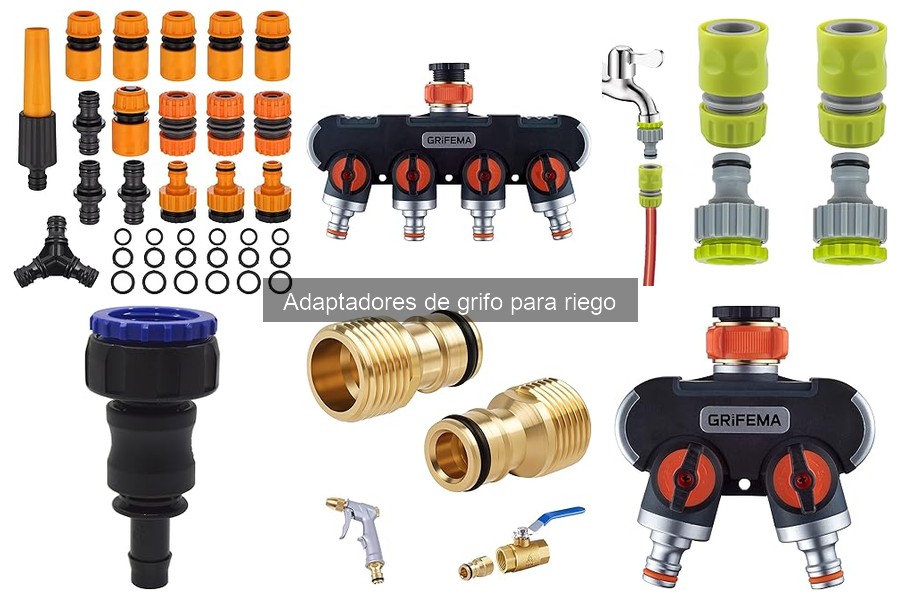 Ventajas de usar adaptadores de grifo para riego