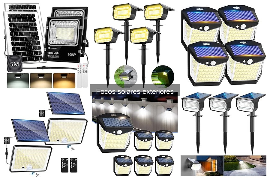 Ventajas de Usar Focos Solares Exteriores para tu Jardín
