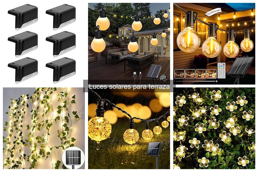 Ventajas de usar luces solares en exteriores para tu terraza