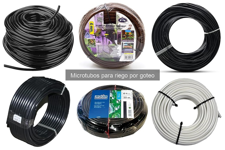 Ventajas de usar microtubos en riego por goteo