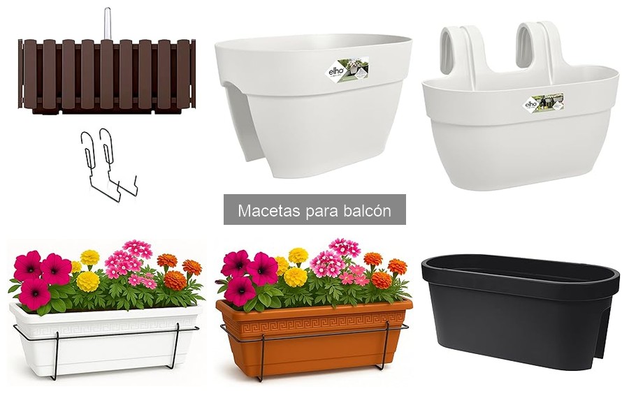 Ventajas y desventajas de las macetas para balcón