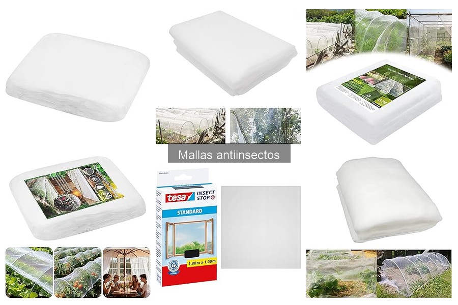 Ventajas y desventajas de las mallas antiinsectos en jardinería