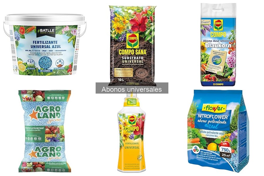 Ventajas y desventajas de los abonos universales en jardinería