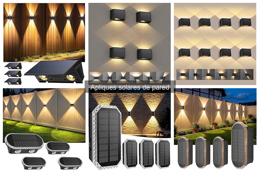 Ventajas y desventajas de los apliques solares de pared