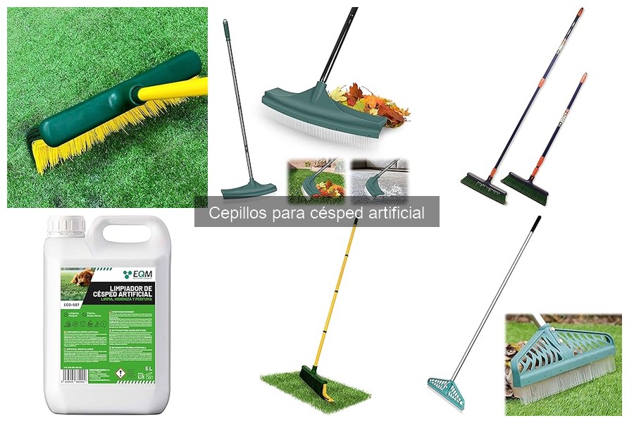 Ventajas y desventajas de los cepillos para césped artificial