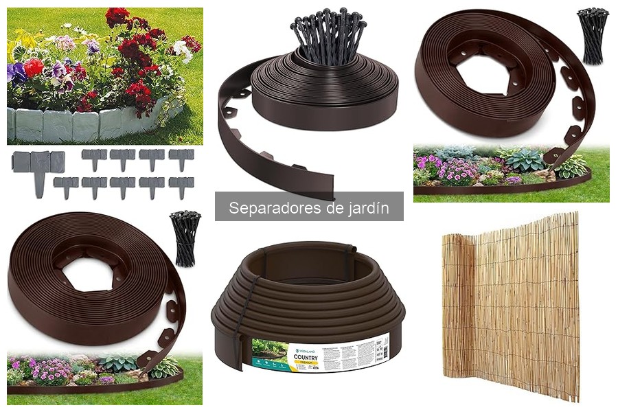 Ventajas y desventajas de los separadores de jardín