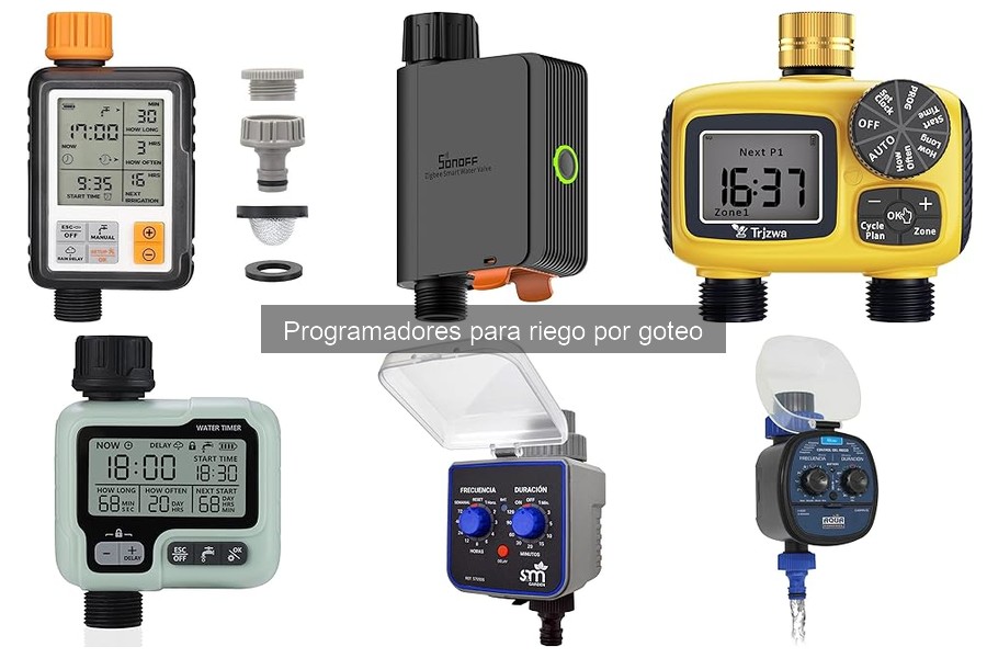 Ventajas y desventajas del programador para riego por goteo